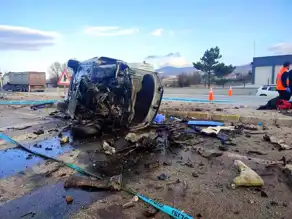 Konya'da 3 Ölümlü Trafik Kazası